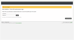 Desktop Screenshot of obhnordica.xpos.eu